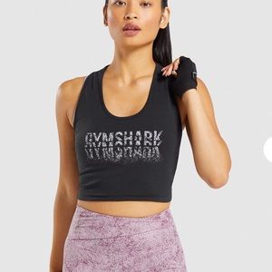 Gymshark Chalk Graphic Crop